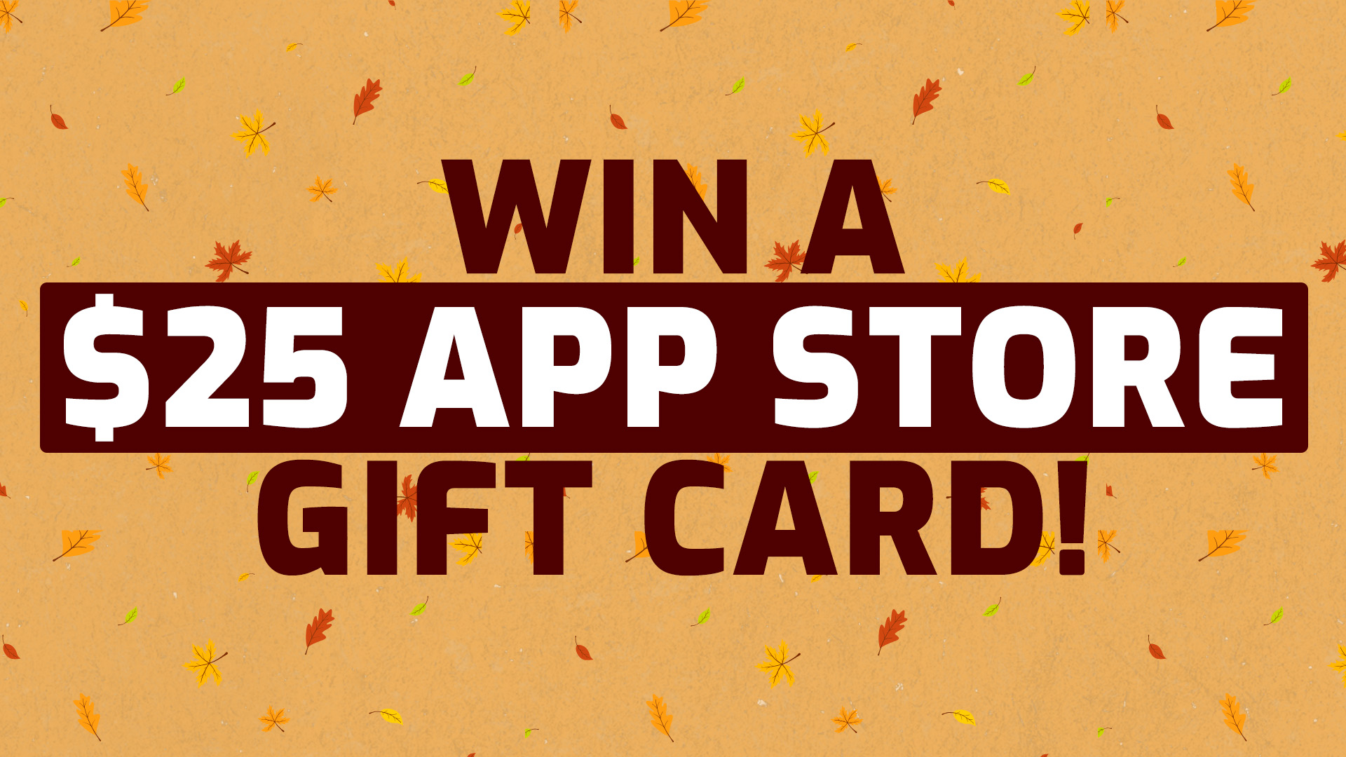  App Store Gift Card Contest 