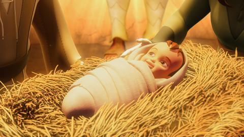 Baby Jesus in a Manger