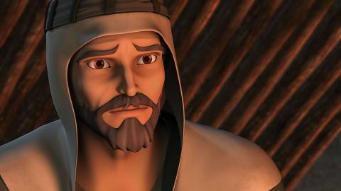 Boaz looking