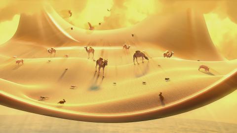 Clean and unclean animals in Peter's vision