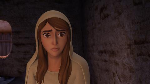 Jochebed, Moses' mother, looks worried