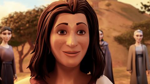 Lydia, a wealthy woman, in the city of Philippi listens to Paul's message
