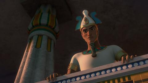 Pharaoh looks troubled