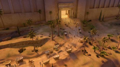 The Beautiful Gate belonged to the Temple in Jerusalem
