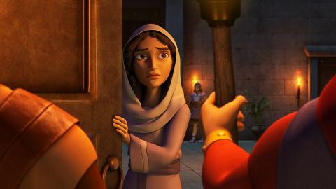 The servant girl recognizing Peter 