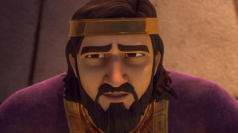 King Hezekiah seems to be thinking seriously.
