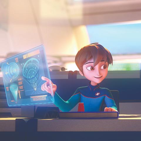 Chris and Joy working on Space Assignment