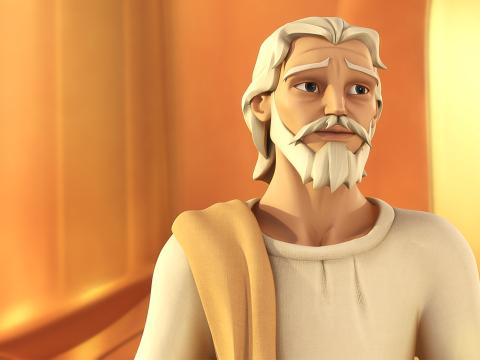 John explaining about the Holy Spirit