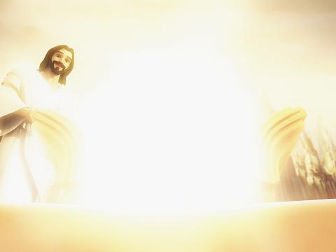 The throne room glows bright yellow