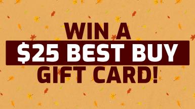 $25 Best Buy Gift Card Contest