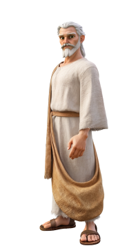 John standing and looking at the viewer