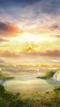 It is a heavenly eternal city