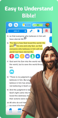 Superbook Bible App Bible Screen
