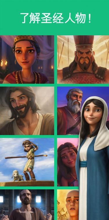 Superbook Kids Bible App Bible Profiles Screen