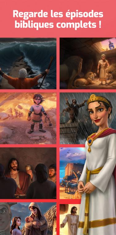 Superbook Kids Bible App Videos Screen
