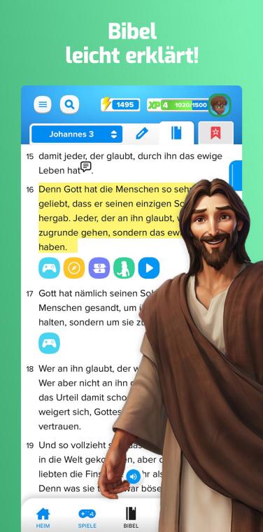 Superbook Bible App Bible Screen